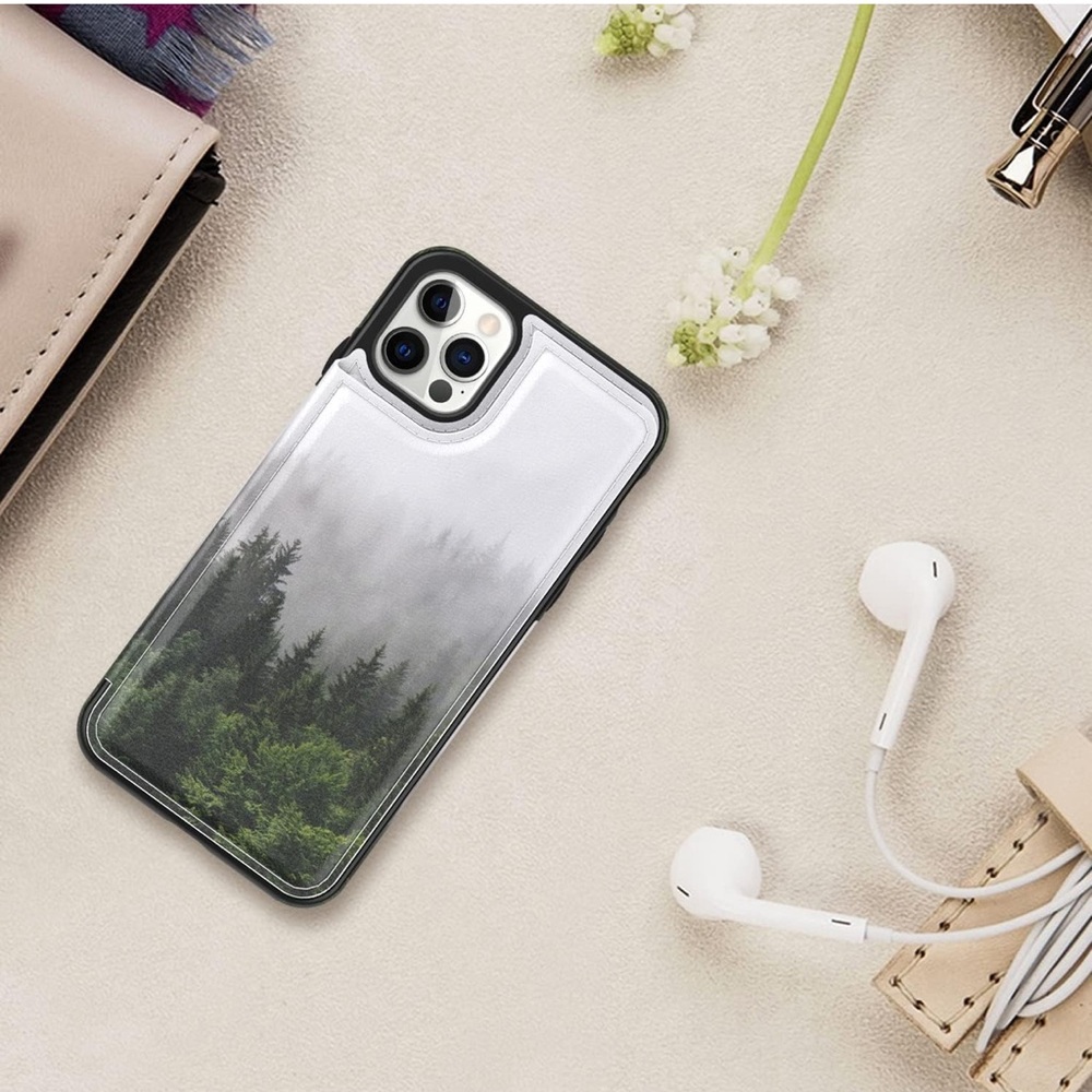 iPhone 14 Pro Max (6.7”) Protective Phone Case - Flip Folio Leather Wallet Cover